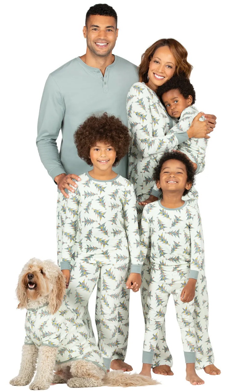 Set pigiama coordinato mamma,  - Family Tree Print recensione e prezzo