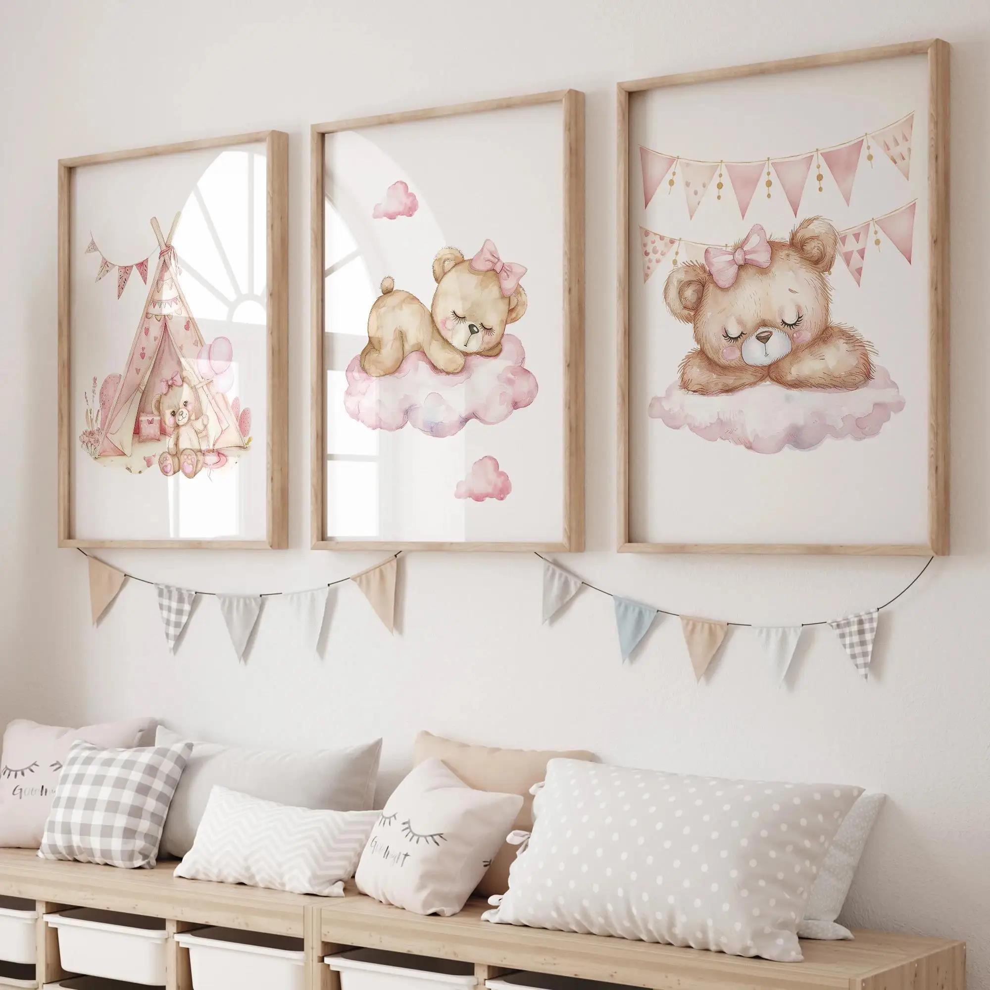 Pink Dream Bear Carosel Tenda  - Personalized Name Box recensione e prezzo