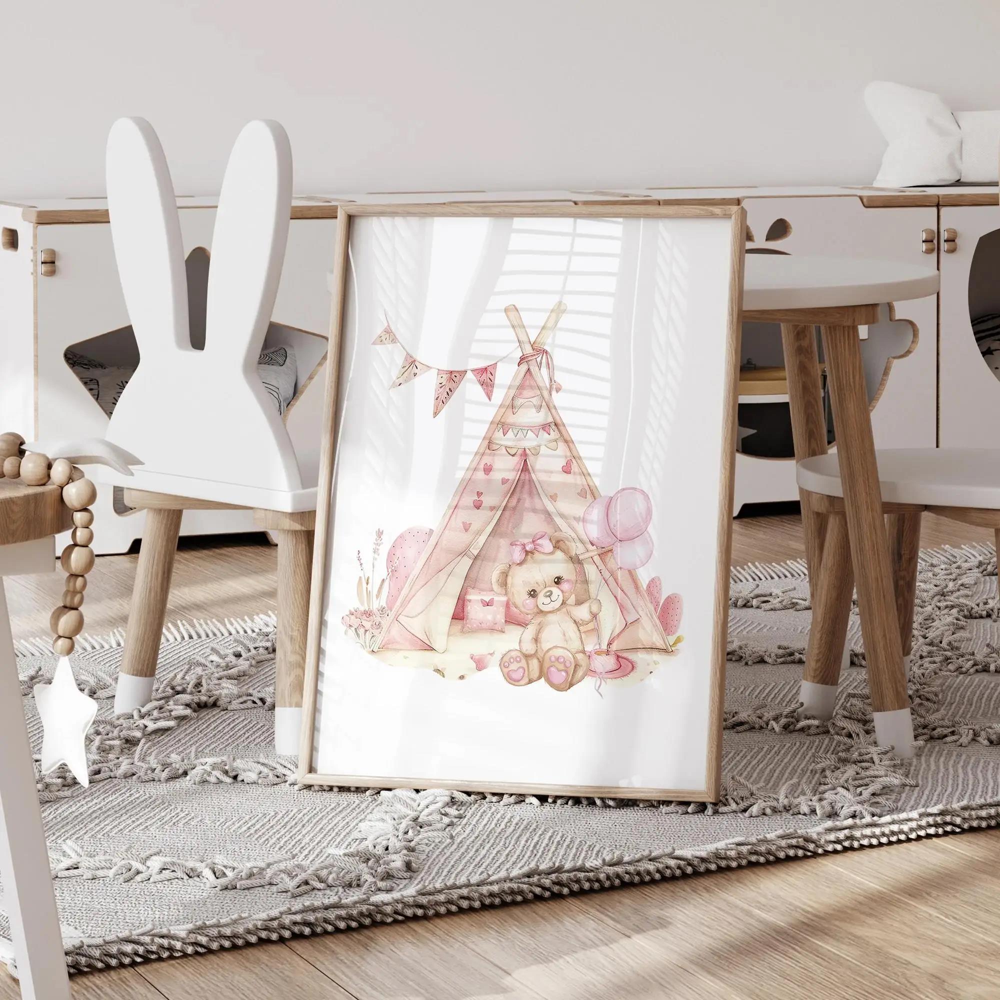 Pink Dream Bear Carosel Tenda  - Personalized Name Box recensione e prezzo