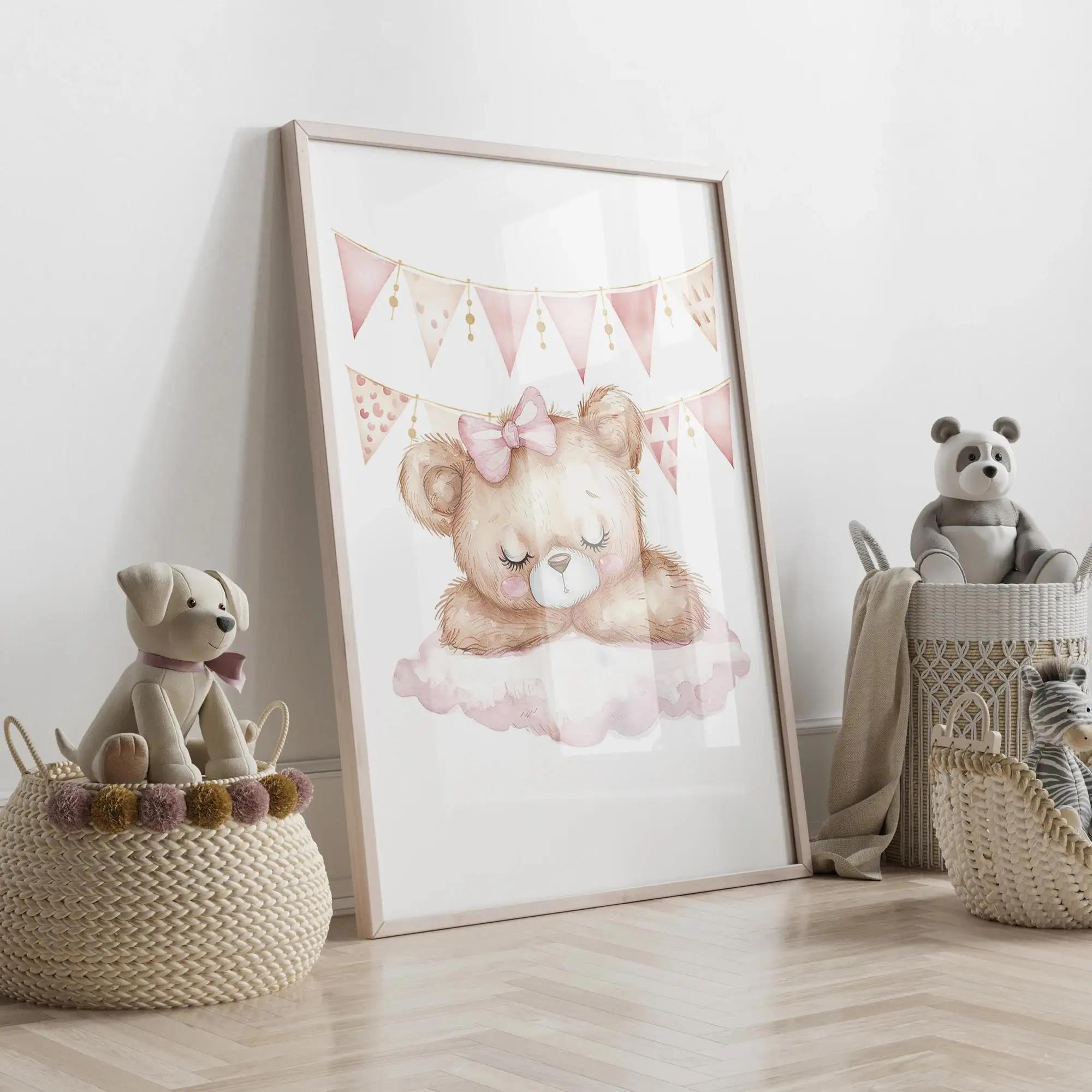 Pink Dream Bear Carosel Tenda  - Personalized Name Box recensione e prezzo