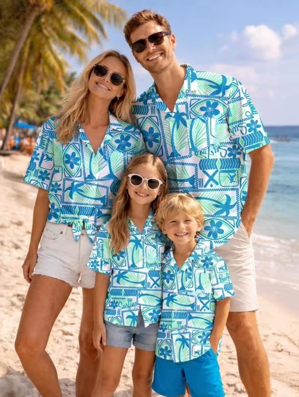 Camicia Hawaiana Estiva da Uom - Family Tree Print recensione e prezzo
